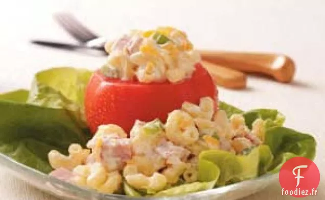 Coupes de Tomates pour Salade de Macaronis
