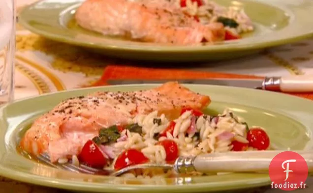 Filets de Saumon Glacés à La Moutarde au Miel