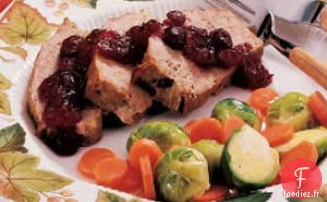 Pain de Dinde aux Canneberges