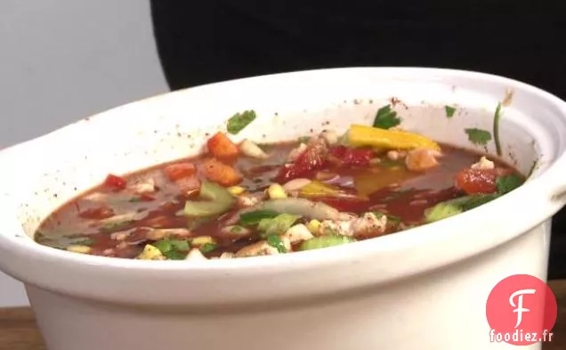 Chili à la Mijoteuse Sain