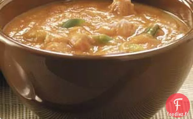 Soupe Crémeuse à La Citrouille Au Curry