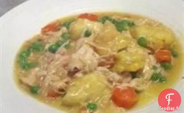 Poulet et Boulettes à la Mijoteuse Plus Sains