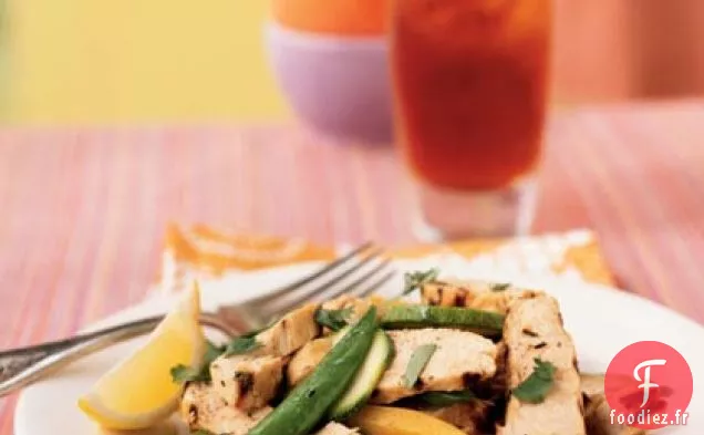 Salade de Poulet Grillé et Citron