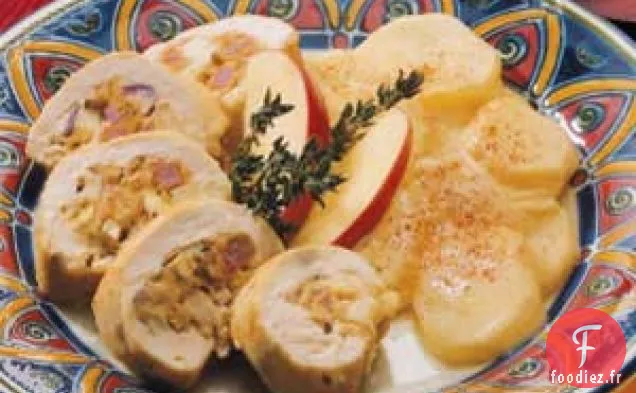 Poitrines de Poulet Farcies Salées