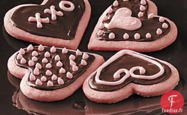 Biscuits à la Fraise Valentine