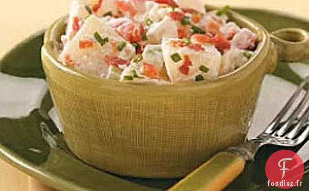 Salade de Pommes de Terre au Bacon et Gorgonzola