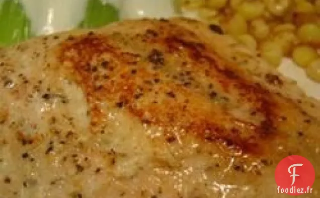 Saumon Noirci Facile au Citron et au Poivre