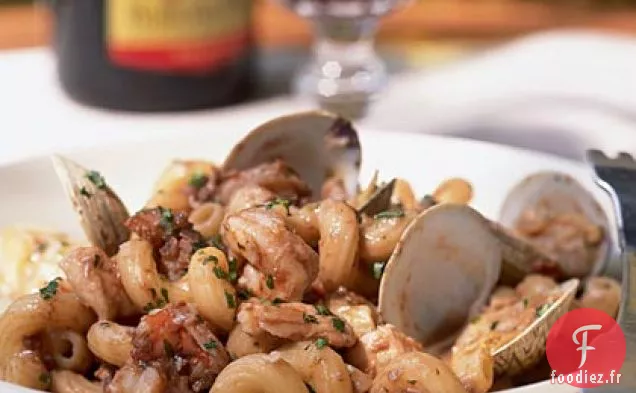 Ragù de Fruits de mer avec Cavatappi