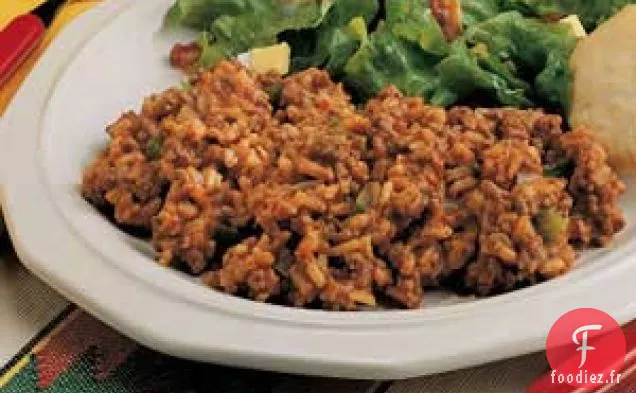 Hamburger Riz Espagnol
