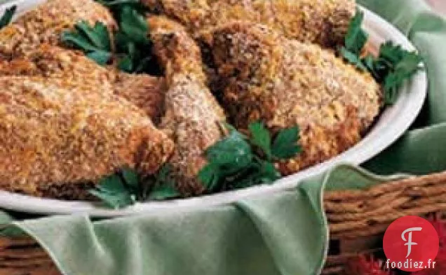 Poulet Croustillant aux Pommes De Terre
