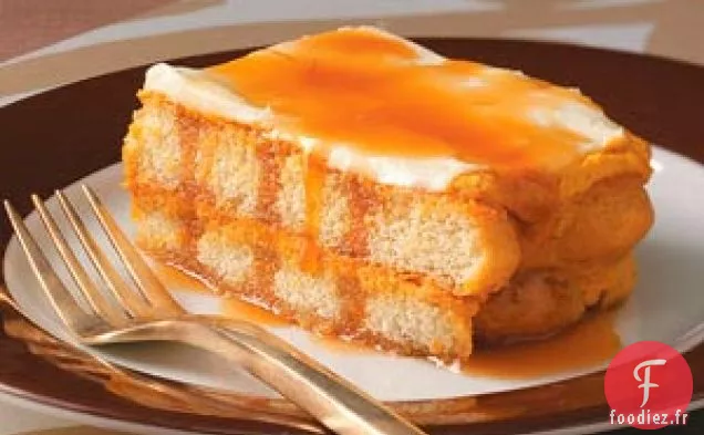 Tiramisu au Caramel et à La Citrouille
