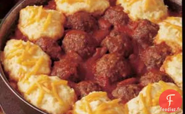 Chili aux Boulettes de Viande avec Boulettes