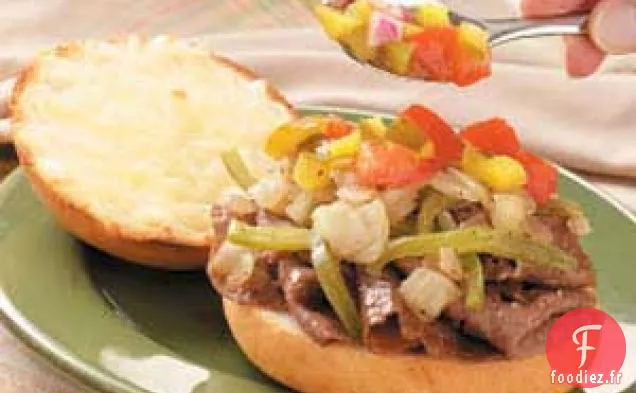 Sandwich au Steak Italien