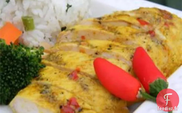 Poulet Grillé Thaïlandais avec Sauce Chili