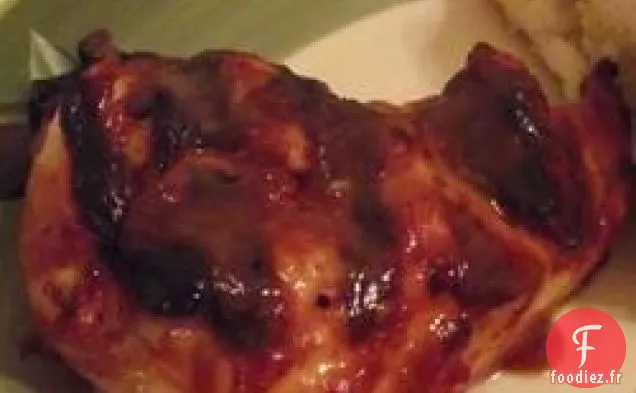 Poulet Bar-be-Que cuit au four