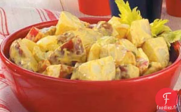 Salade de Pommes de Terre au Miel et à la Moutarde