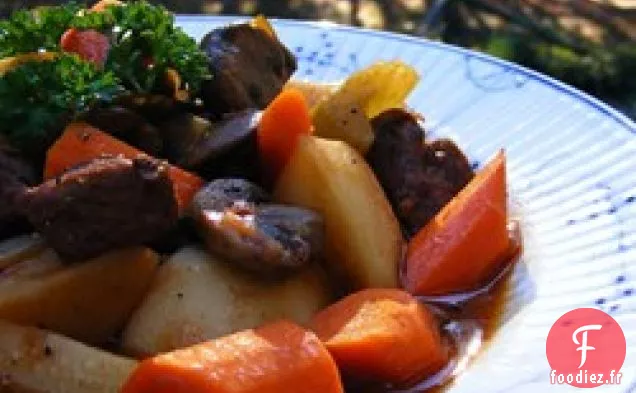 Ragoût de Bœuf à La Mijoteuse à Préparer à l'avance