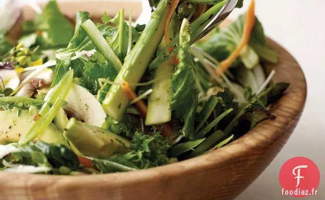 10 - Salade de Légumes à la Vinaigrette au Citron