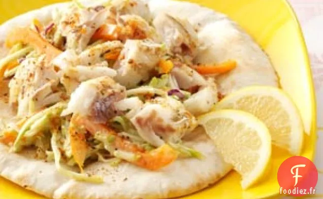 Tacos au Poisson Cajun