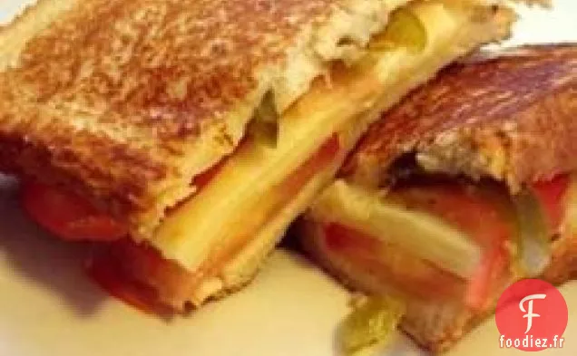 Sandwich aux Tomates Vertes Frites