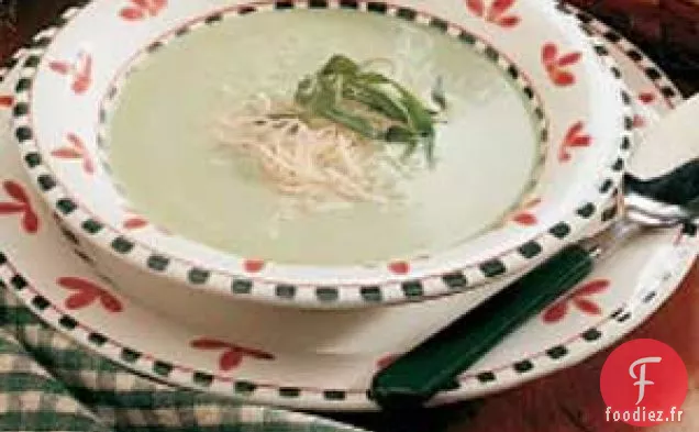 Soupe d'Asperges À La Crème