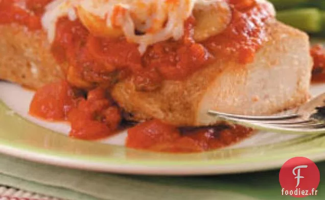 Poulet à la Mozzarella Savoureux