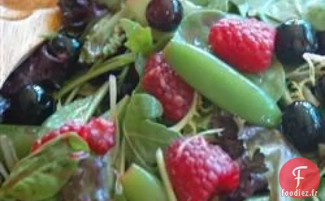 Salade De Petits Pois Et De Baies