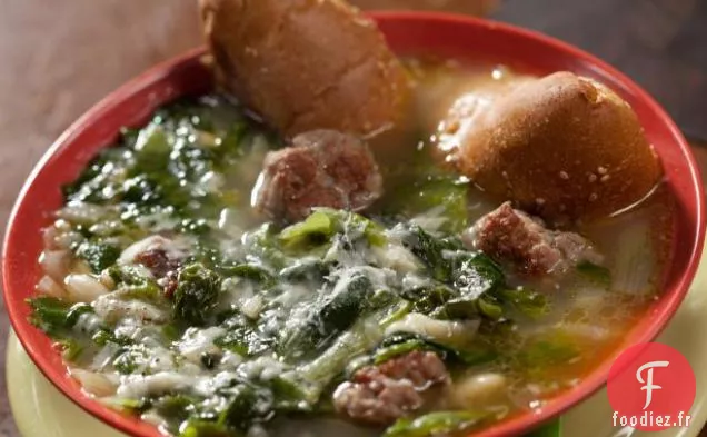 Mini Saucisse Boulettes de Viande Minestra