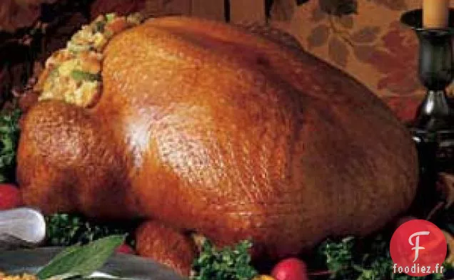Dinde avec Vinaigrette au Pain de Maïs