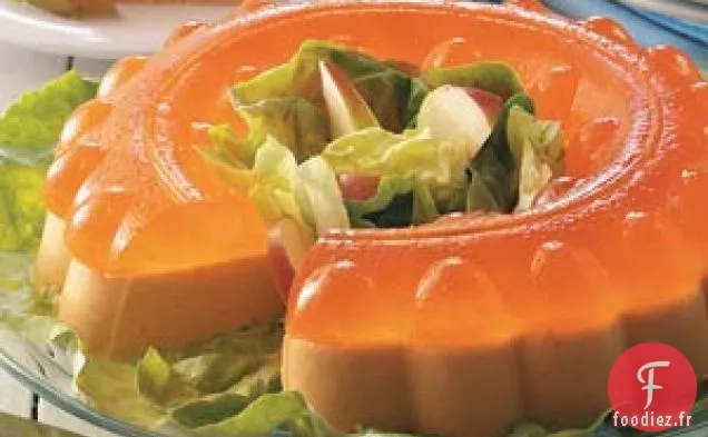 Salade de Gélatine à l'Orange Épicée