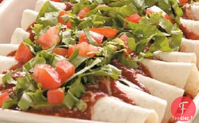 Enchiladas au Poulet