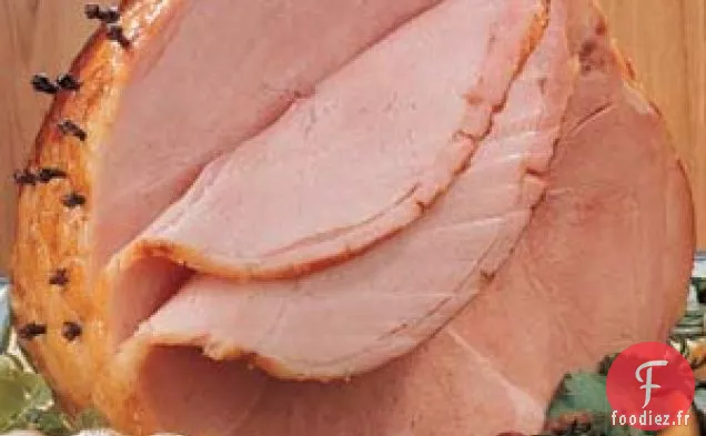 Jambon Glacé aux Abricots