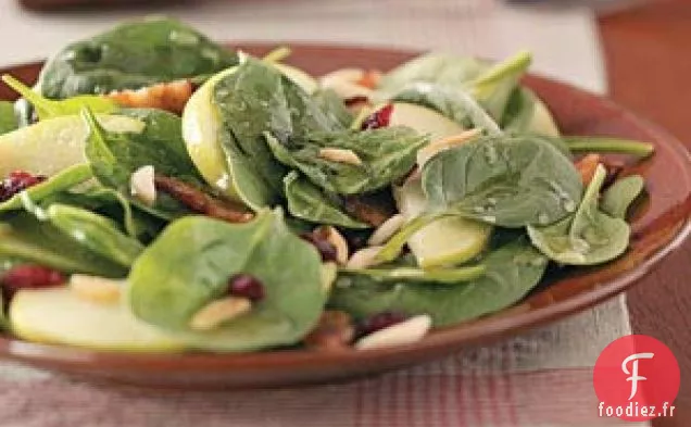 Salade d'Épinards et D'Amandes