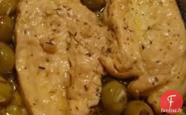 Poitrines de Poulet aux Olives