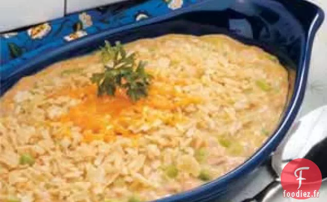 Chips de thon au micro-ondes