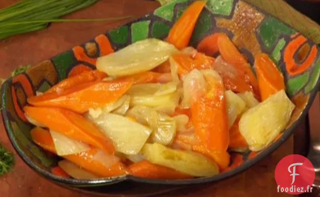 Carottes Braisées et Fenouil