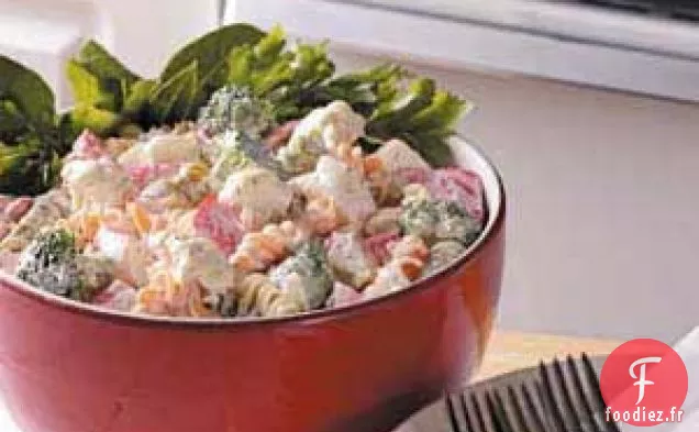 Salade de Pâtes au Crabe Rapide