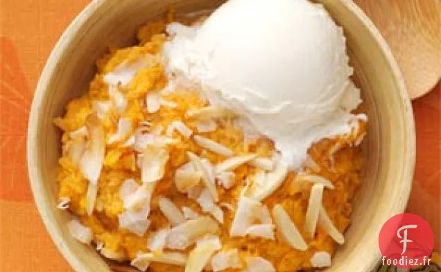 Pudding de Patates Douces au Four