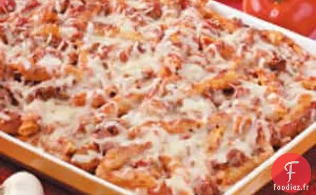 Casserole de Saucisses aux Aubergines