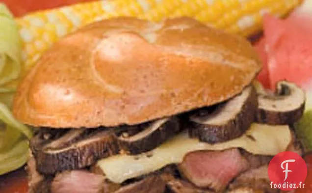 Sandwichs au Steak à la Mélasse