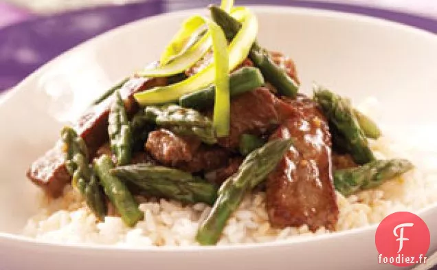 Sauté de Bœuf au gingembre pour 2