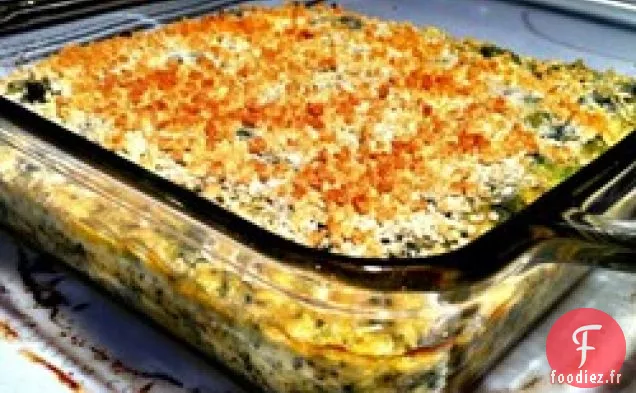 Casserole Crémeuse de Brocoli et Fromage