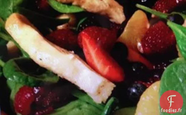 Salade de Poulet au Citron Vert et aux Baies