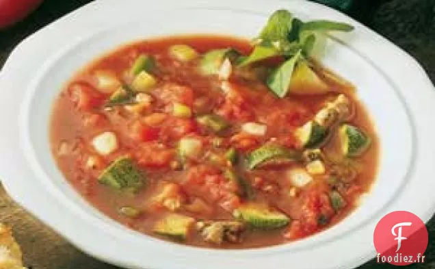 Soupe Italienne de Courgettes