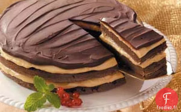 Tarte Préférée au Chocolat et aux Arachides