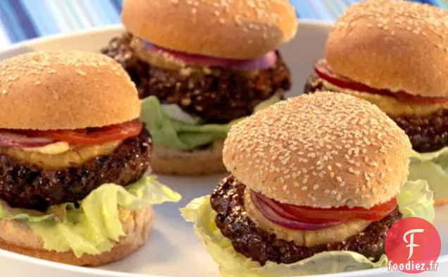 Hamburgers Teriyaki à l'Ananas