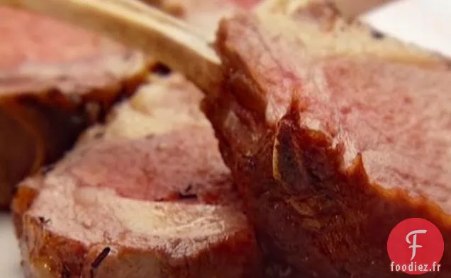 Carré d'Agneau Croustillant au Miel et Mascarpone