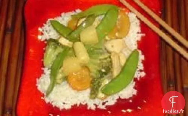 Sauté de Poulet Épicé aux Abricots