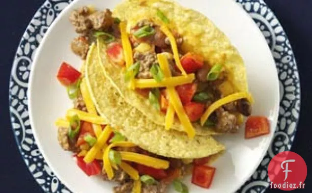 Tacos au Bœuf et aux Haricots