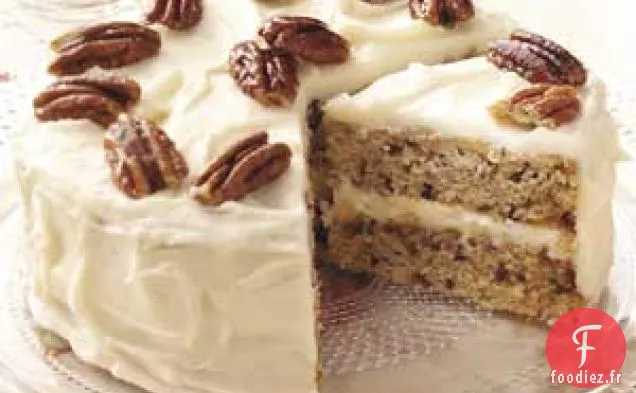 Gâteau à l'Érable et aux Pacanes du Vermont